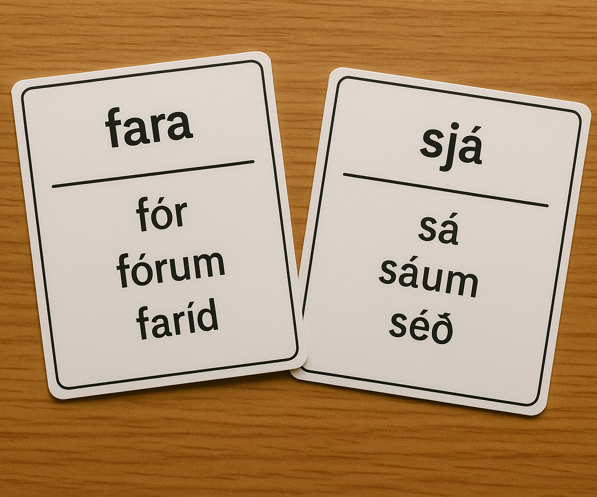 Íslenskar sagnir spjaldtölvur